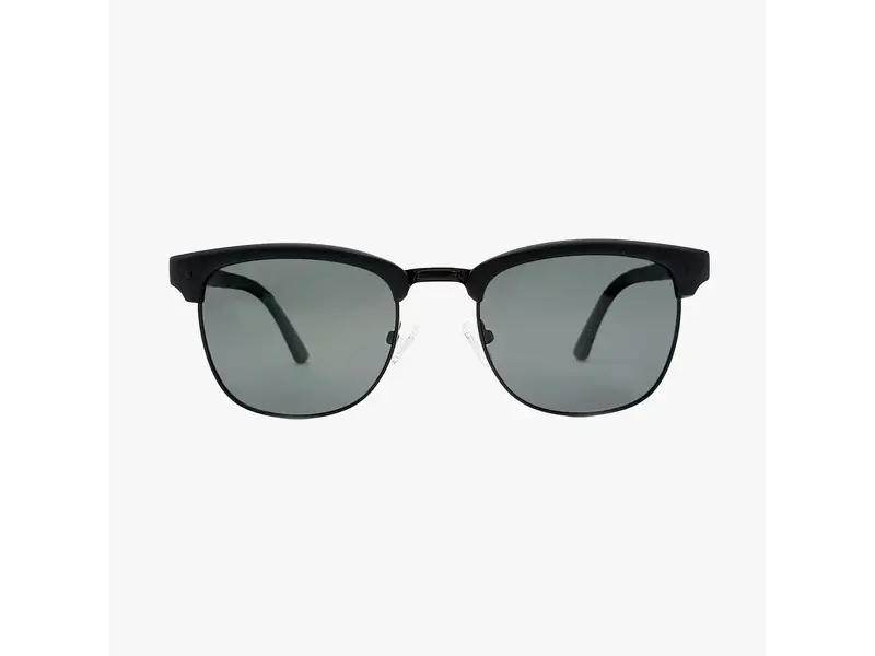 Kohv Eyewear Weston Midnight Polarized Semi-Rimless Fashion Sunglasses