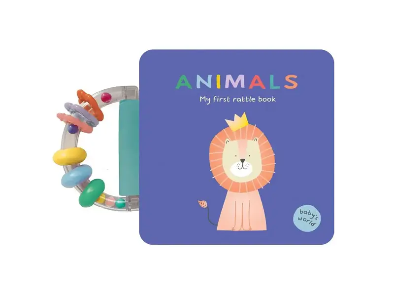 simon & schuster Animals: My First Rattle Book