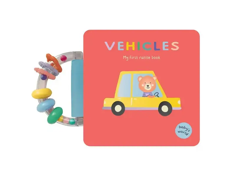 simon & schuster Vehicles: My First Rattle Book