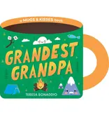 simon & schuster Grandest Grandpa (A Mugs & Kisses Shaped Board Book For Toddlers)