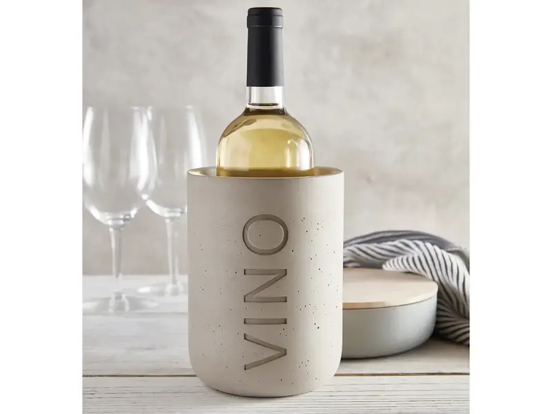 Santa Barbara Design Studio by Creative Brands Cement Wine Bottle Holder