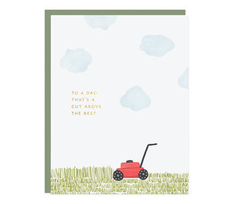 Dad Mower Card