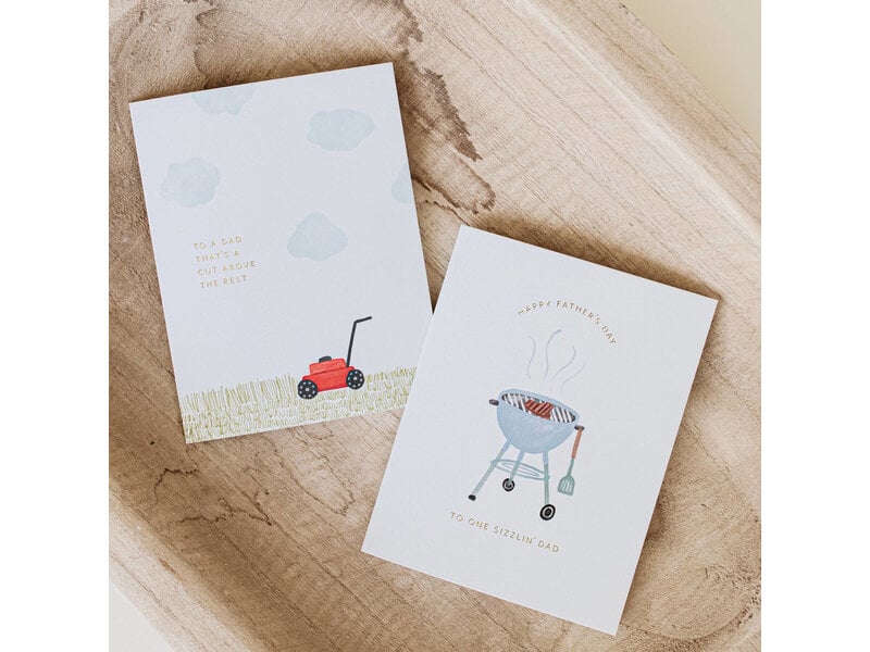 Ramona & Ruth Dad Mower Card