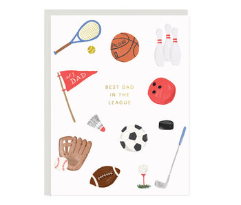 Dad Sporty Card