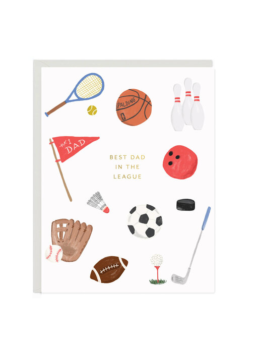 Dad Sporty Card