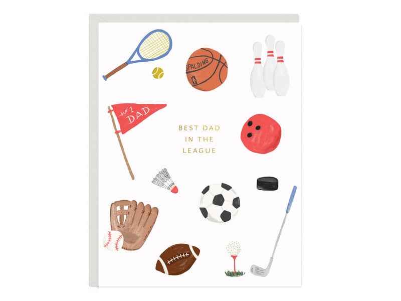 Ramona & Ruth Dad Sporty Card