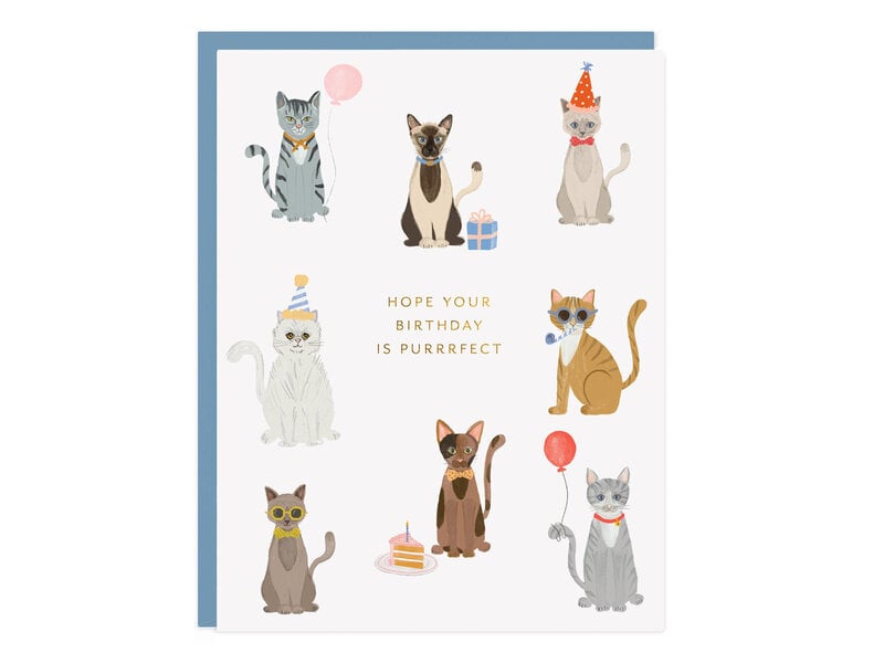 Ramona & Ruth Party Cats Card