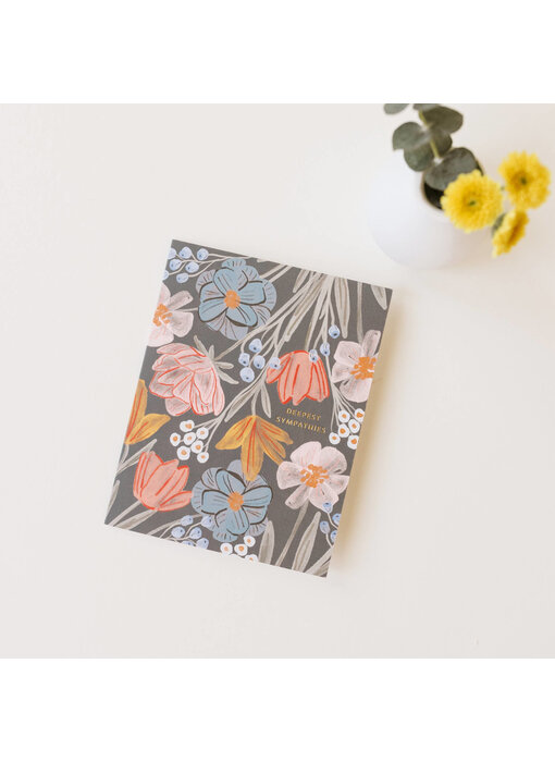 Sympathy Bouquet Card