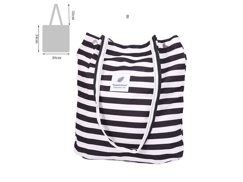MKS America Vintage Print Canvas Tote Bag w/ Snap Closure
