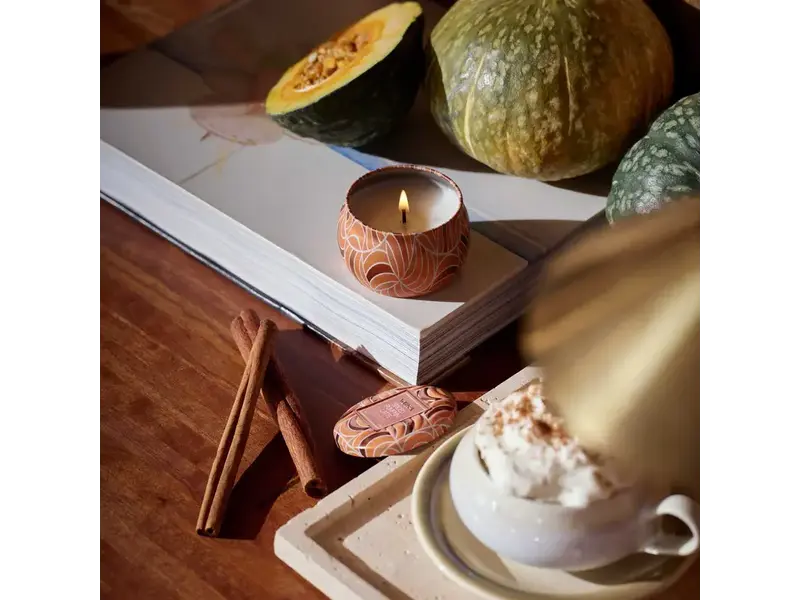 Voluspa Spiced Pumpkin Latte Capsule Mini Tin