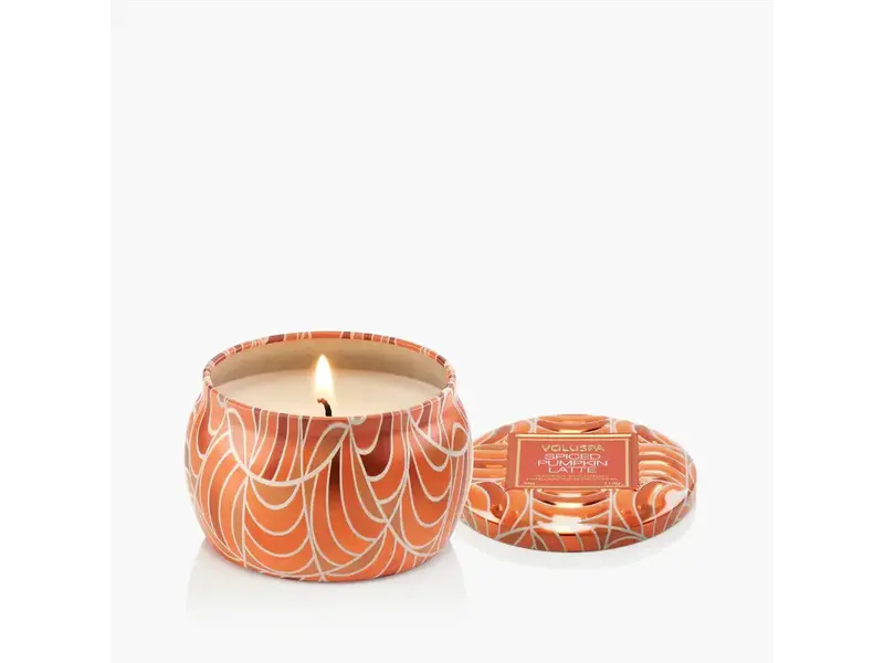 Voluspa Spiced Pumpkin Latte Capsule Mini Tin