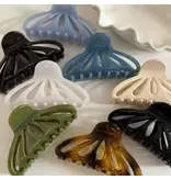 LoveLina Glossy Shell Shape Claw Clips