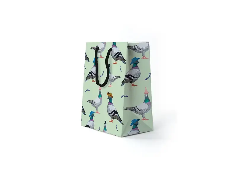 Drawn Goods Pigeon Party Gift Bag (Large)