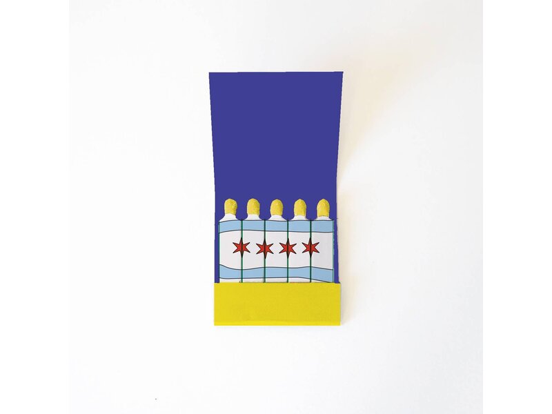Drawn Goods Chicago Hot Dog Matches