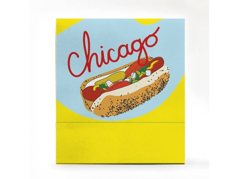 Drawn Goods Chicago Hot Dog Matches