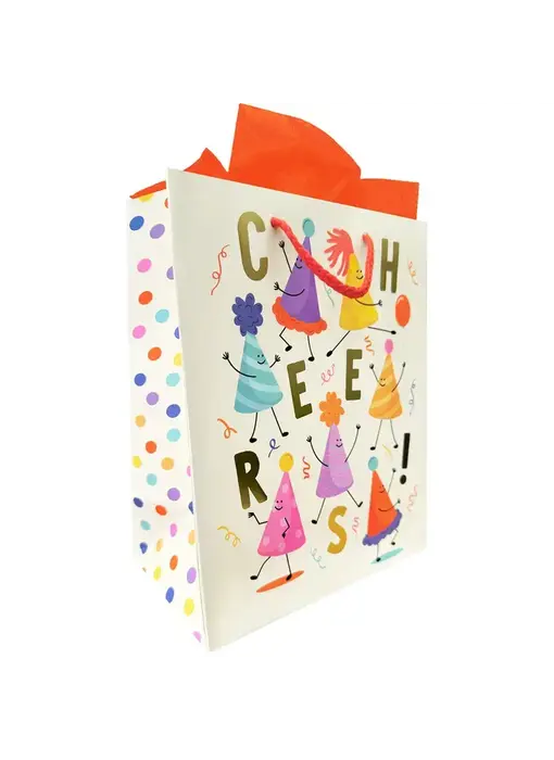 Cheers Party Hats Gift Bag