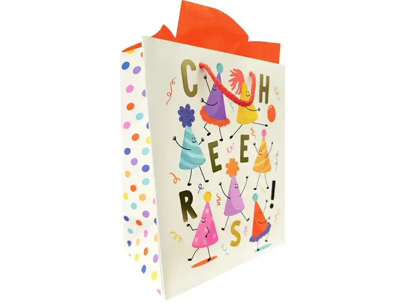 The Social Type Cheers Party Hats Gift Bag