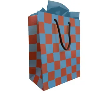 Dapper Checker Gift Bag