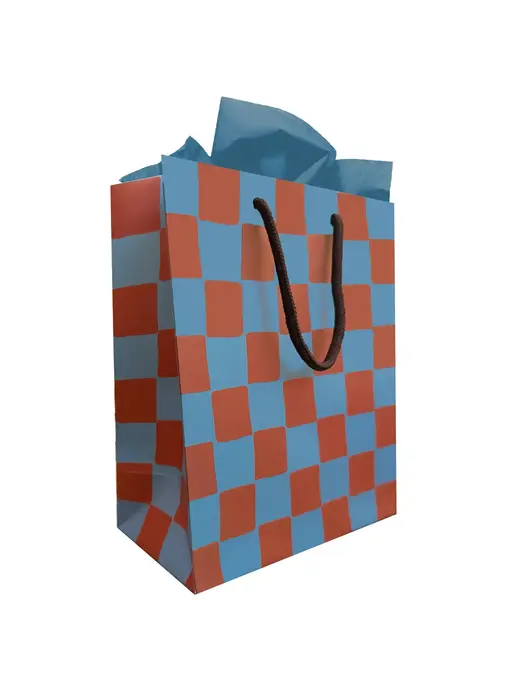 Dapper Checker Gift Bag