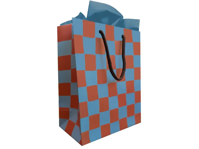 The Social Type Dapper Checker Gift Bag