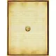 Vintage Parchment Lined Stationery