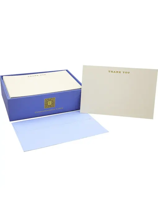 Thank You Correspondence Cards