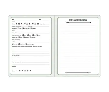 The Hiking Logbook: Record Your Adventures