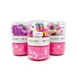 Young + Wild and Friedman Rainbow Unicorn Grab & Go Dough Jar