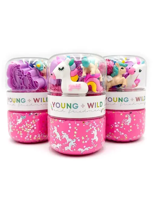 Rainbow Unicorn Grab & Go Dough Jar