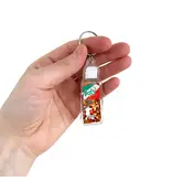 Drawn Goods Tajin Seasoning Glitter Keychain