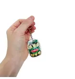 Drawn Goods Dill Pickle Jar Keychain