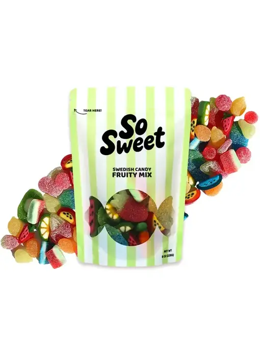 Swedish Candy Fruity Mix (8 oz)