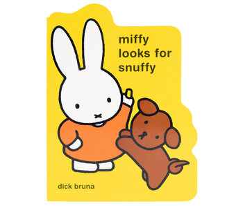 Miffy Looks for Snuffy Shaped Board Book