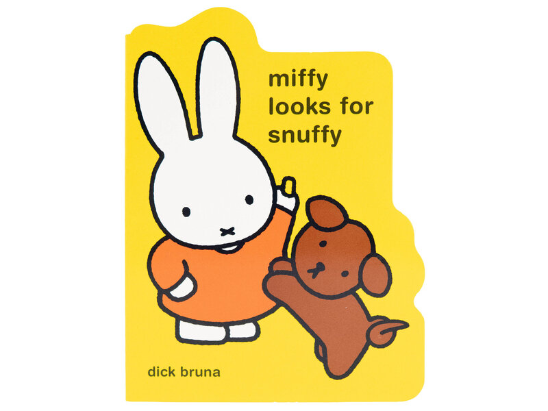 cottage door press Miffy Looks for Snuffy Shaped Board Book