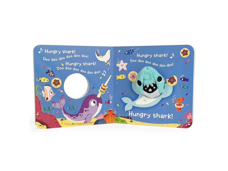 cottage door press Baby Shark Interactive Finger Puppet Board Book