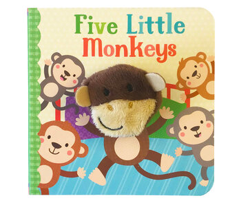 Five Little Monkeys Finger Puppet Board Book