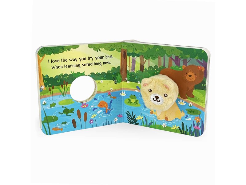 cottage door press I Love You Every Day Finger Puppet Board Book