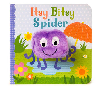 Itsy Bitsy Spider Nursery Rhyme Finger Puppet Board Book