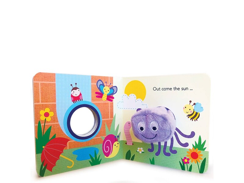 cottage door press Itsy Bitsy Spider Nursery Rhyme Finger Puppet Board Book