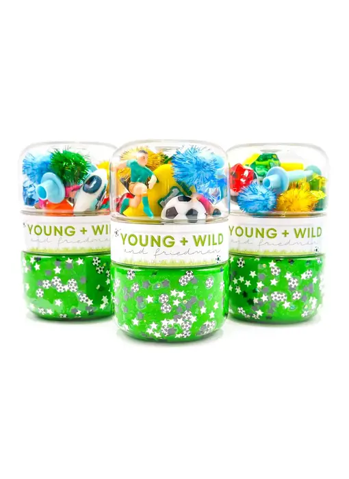 Soccer Grab & Go Dough Jar