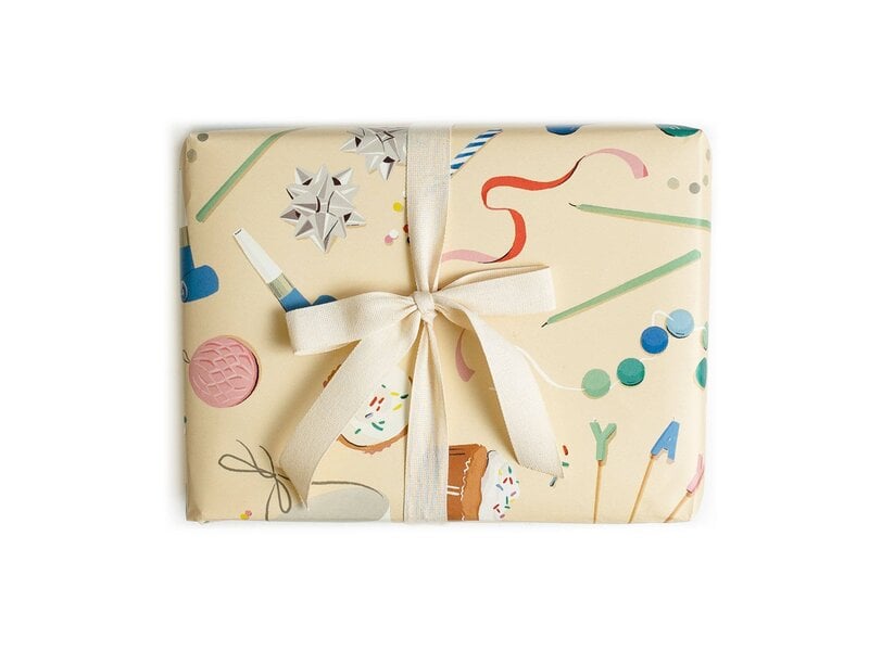 Amy Heitman Birthday Trimmings Gift Wrap - Roll