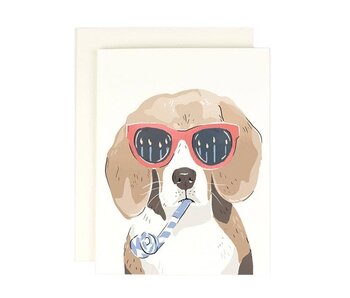 Beagle Birthday Greeting Card