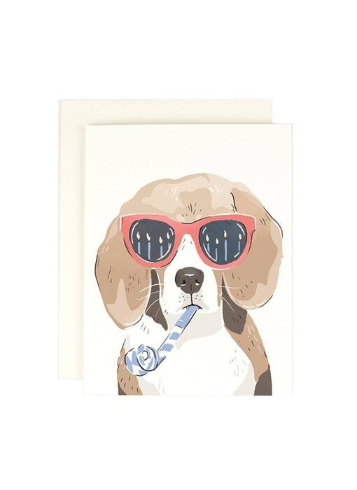 Beagle Birthday Greeting Card