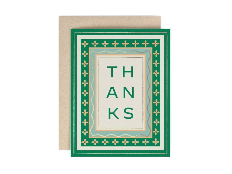 Amy Heitman Thanks Framed Card