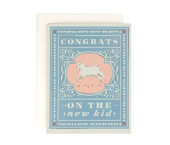 Congrats on the New Kid Baby Card