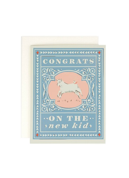 Congrats on the New Kid Baby Card