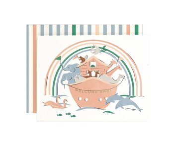 Welcome Baby Ark Greeting Card