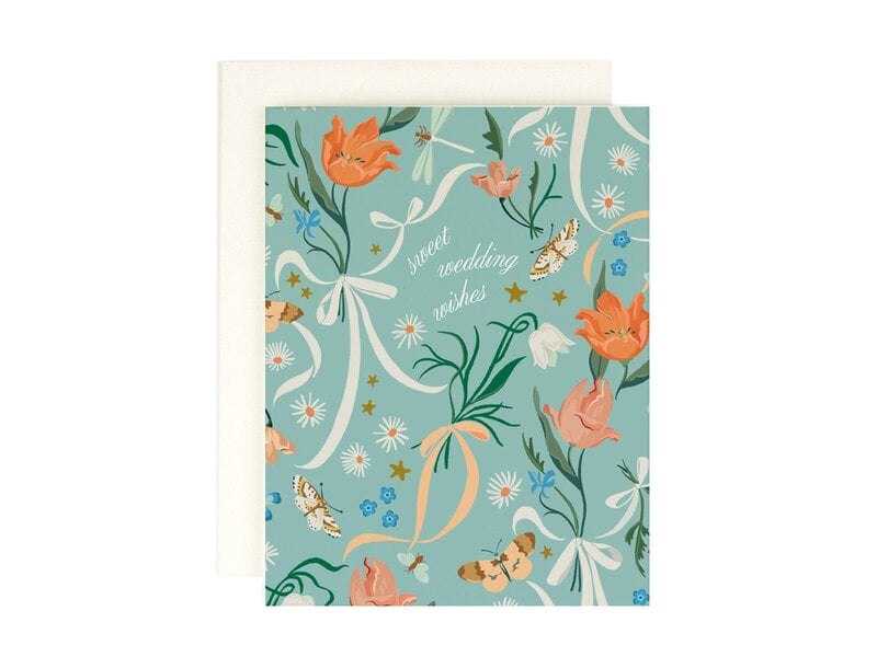 Amy Heitman Sweet Wedding Wishes Card