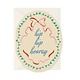 Hip Hip Hooray - Oval Card