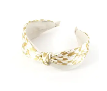 Ripple Knotted Headband - beige